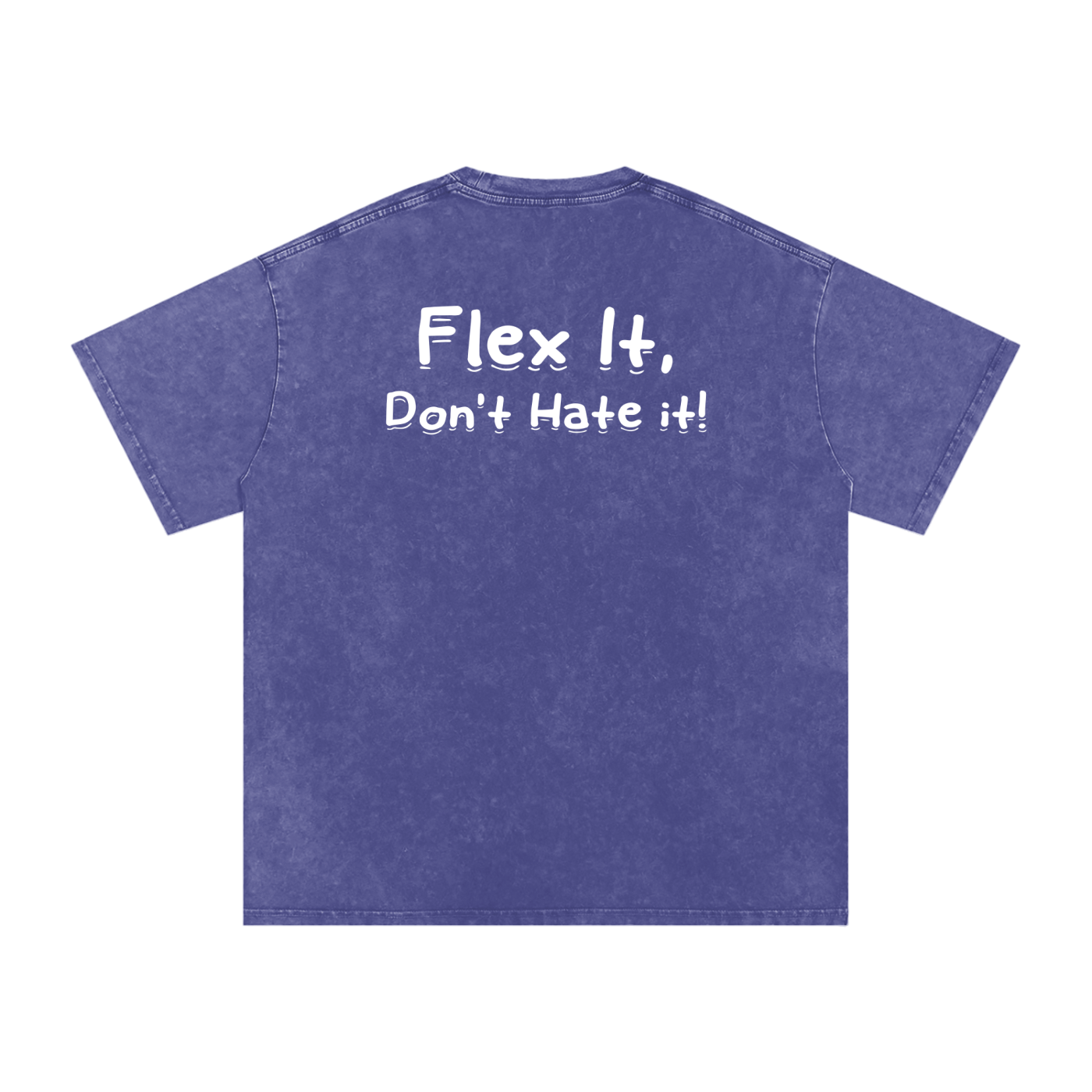 Flex It Snow Washed Oversized Cotton T-Shirt