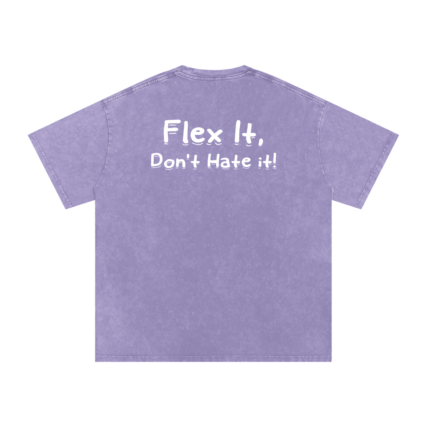 Flex It Snow Washed Oversized Cotton T-Shirt