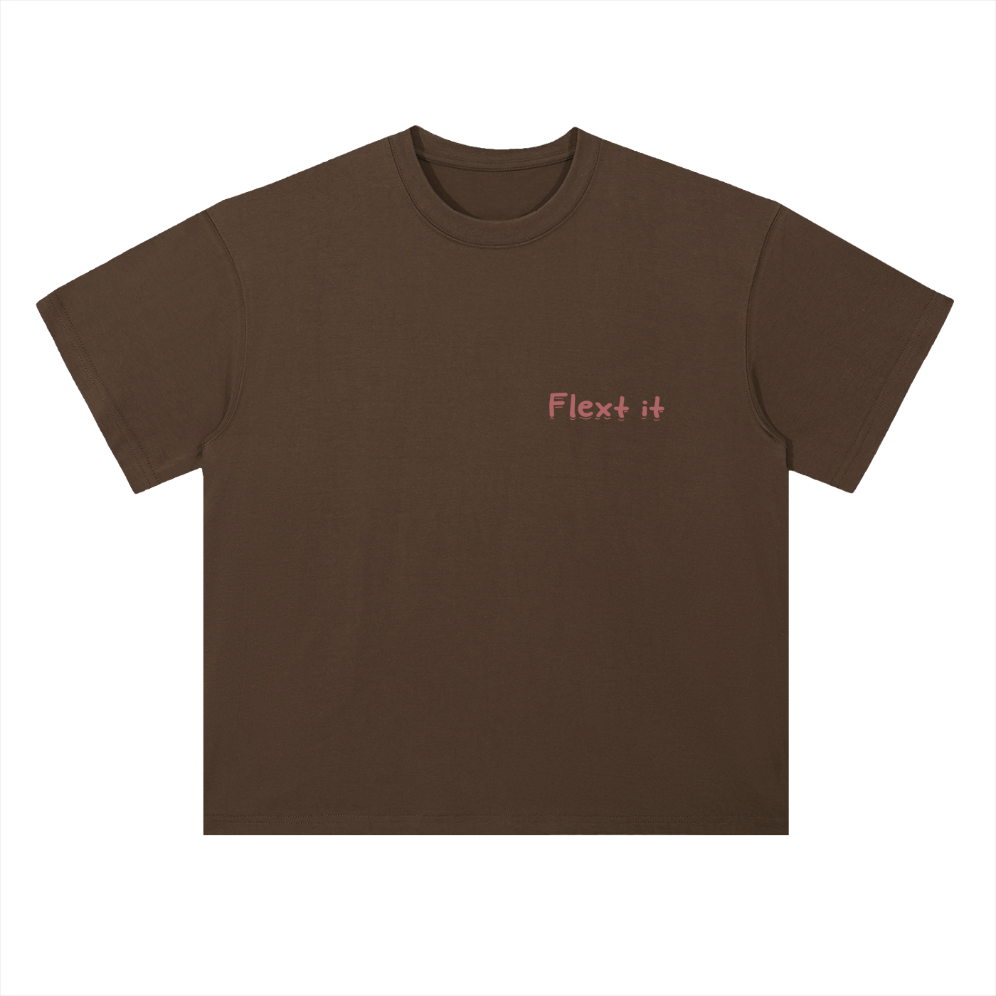 Flex it Heavyweight Drop Shoulder Cotton T-Shirt