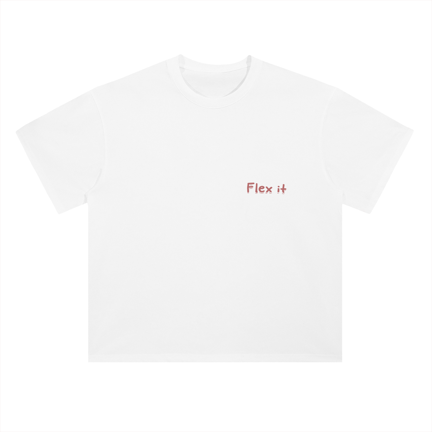 Flex it Heavyweight Drop Shoulder Cotton T-Shirt