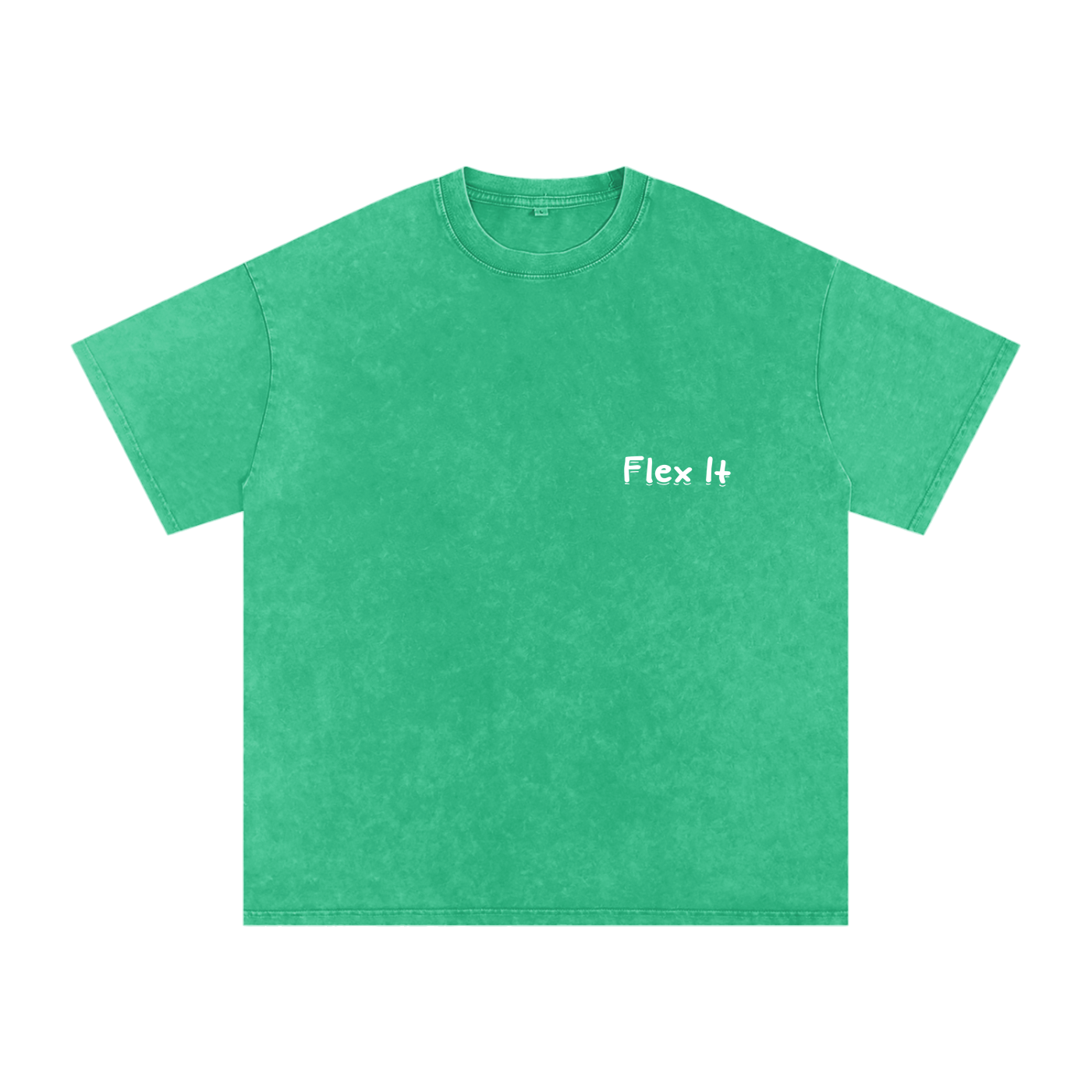 Flex It Snow Washed Oversized Cotton T-Shirt