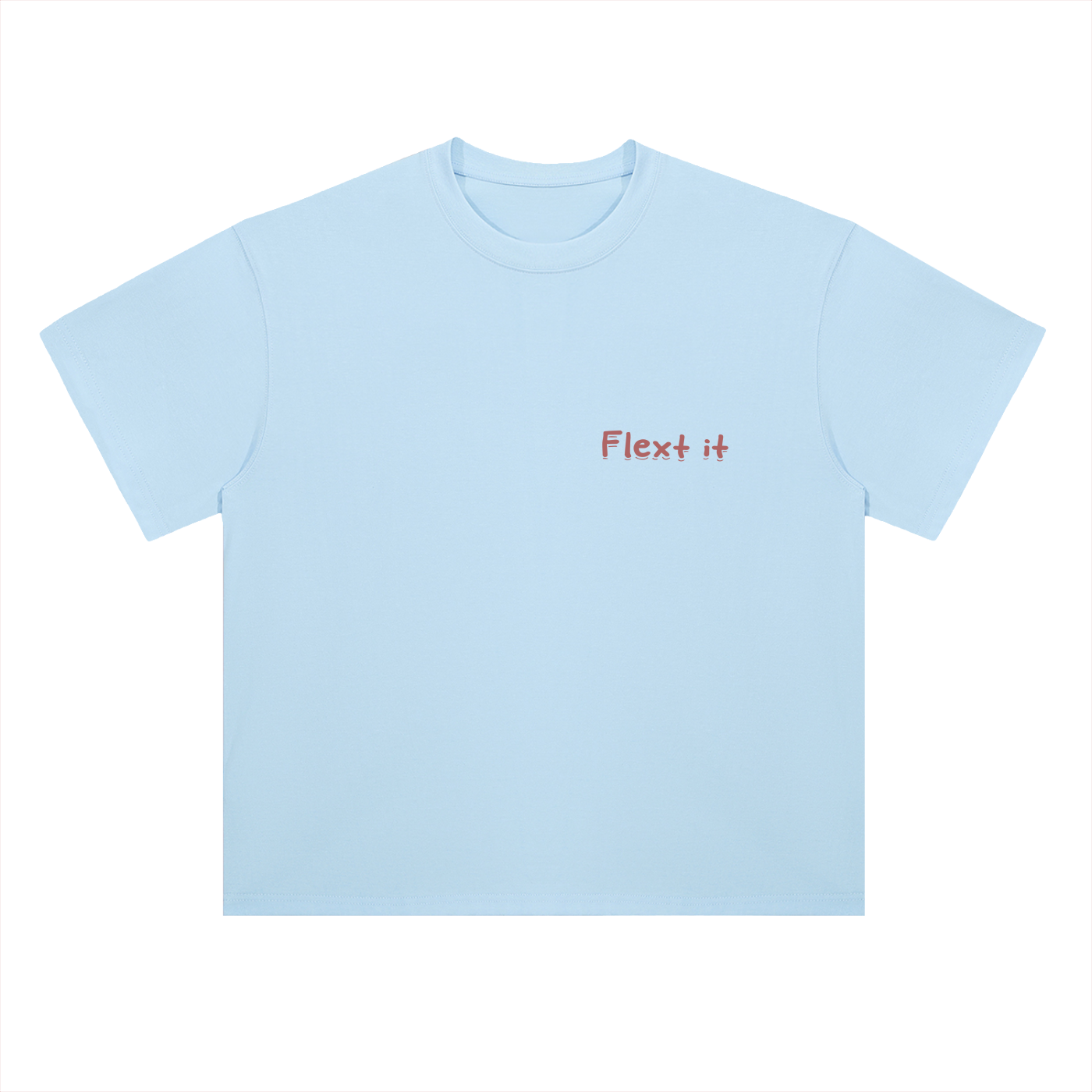 Flex it Heavyweight Drop Shoulder Cotton T-Shirt